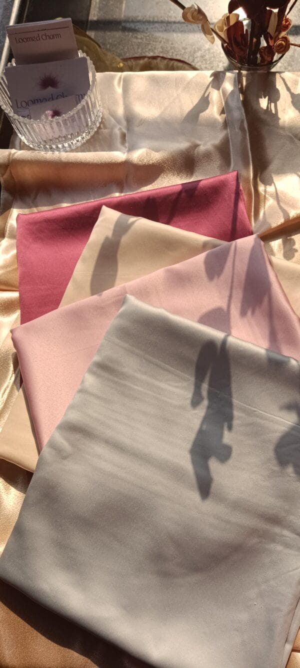 Luxe Satin Hijab (Anti-Slip)