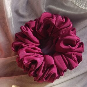 Luxe Satin Hijab Volumizer Scrunchie