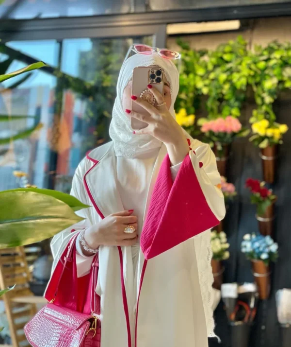 Blossom Breeze Pinteresty Abaya - Image 2