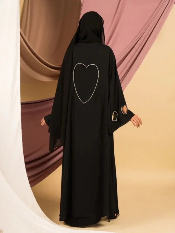 Heart Abaya - Image 3