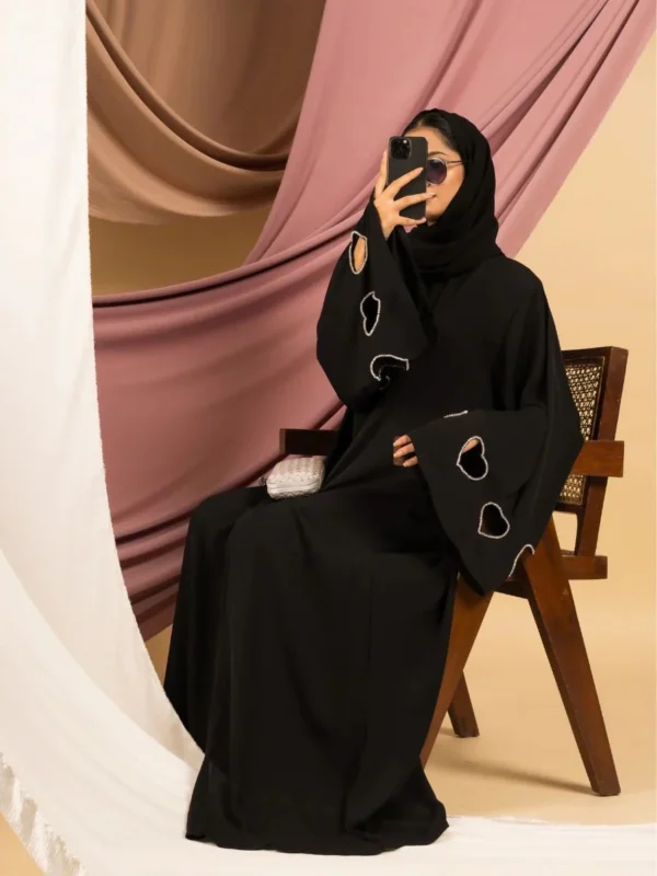 Heart Abaya