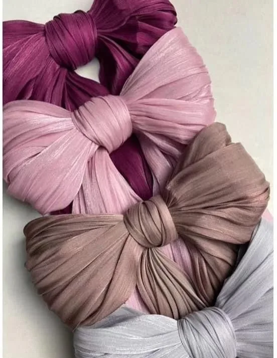 Luxury Organza Shimmer Hijabs - Image 2