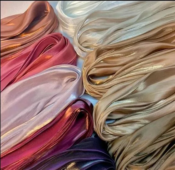 organza shimmer hijabs