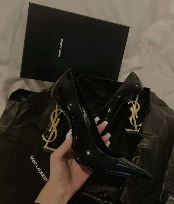 YSL Inspired Heels for Women – Made in Italy, Sizes 4 to 9